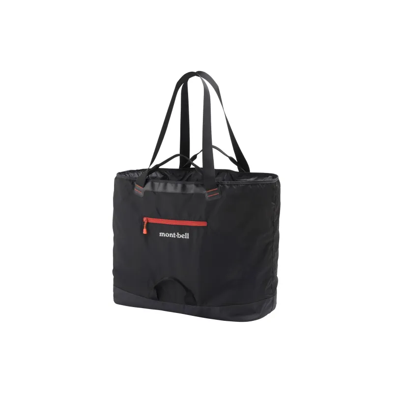 MONTBELL Nylon Handbag Medium Size Unisex Black-0