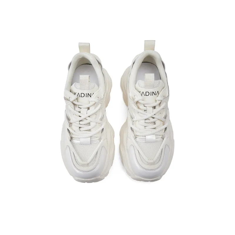 KADINA Anti-Slip Wear-Resistant Low-Top Chunky Sneakers Women's-2