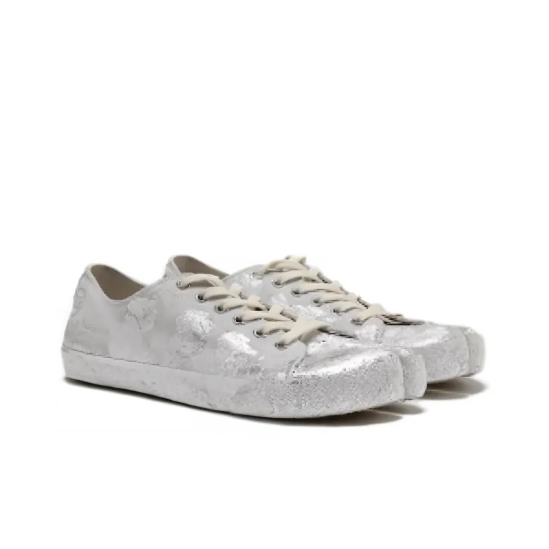 Maison Margiela Low Top Skateboard Shoes Men's Silver-2