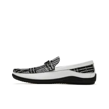 DILIKAN Loafers Men Black/White
