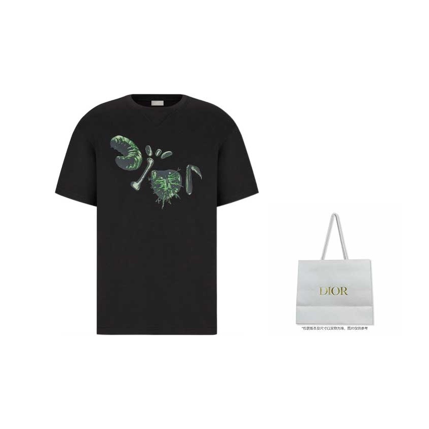 DIOR X Cactus Jack Oversized T-shirt - POIZON DIOR X Cactus Jack Oversized T-shirt - POIZON