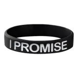 IP Black White Text