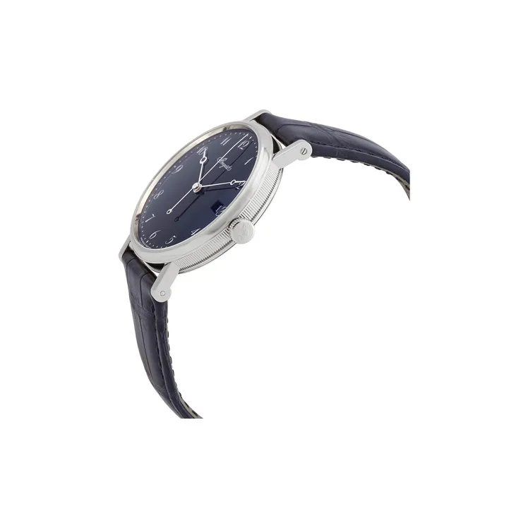 BREGUET CLASSIQUE Collection Automatic Mechanical Movement Men's Watches Watch 38mm Blue Dial-4