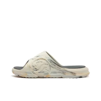361° AG Tidal Drag Slide Slippers Men's Sheepskin In Paper Color