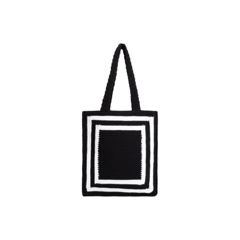 Chester Charles Woven Knitted Fabric Shoulder Bag Women's-1