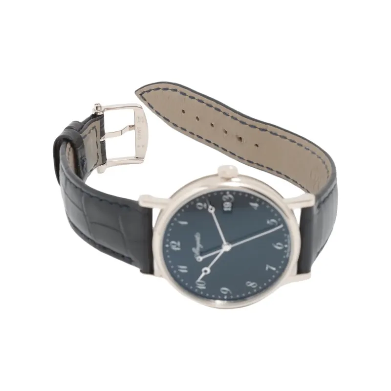 BREGUET CLASSIQUE Collection Automatic Mechanical Movement Men's Watches Watch 38mm Blue Dial-1