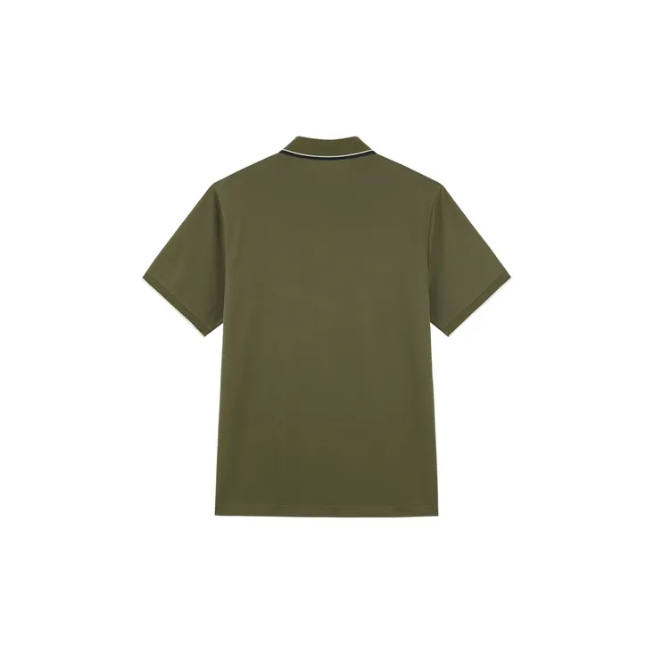 YOUNGOR Polo Shirts Men Olive Green-1