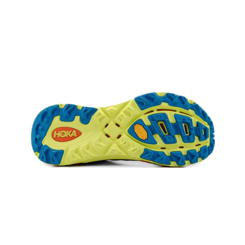HOKA ONE ONE Mafate Three2 Black Diva Blue-4