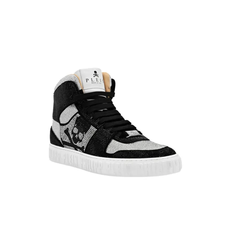 PHILIPP PLEIN Strass Hi-top Sneakers-2