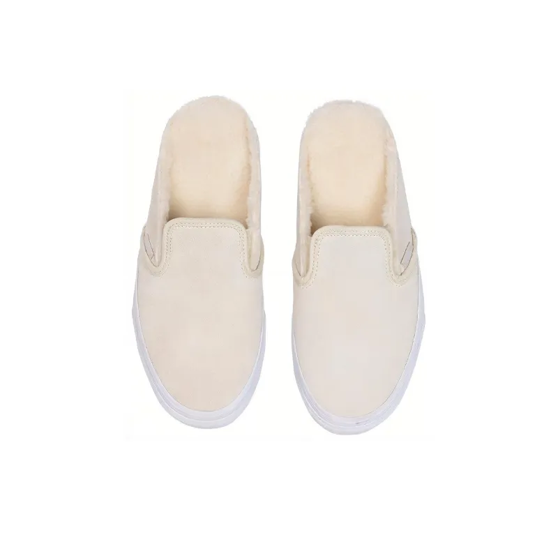 Vans Fleece Pack X Vans Classic Slip On White-2