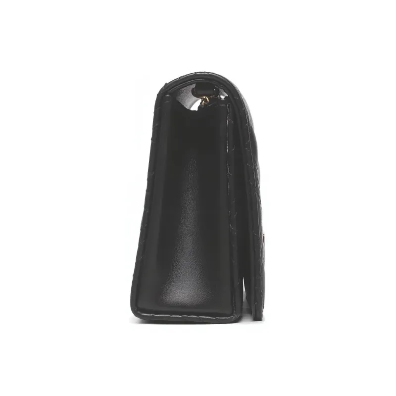 LOVE MOSCHINO Polyurethane Shoulder Bag Crossbody Bag Regular Women's Black-2