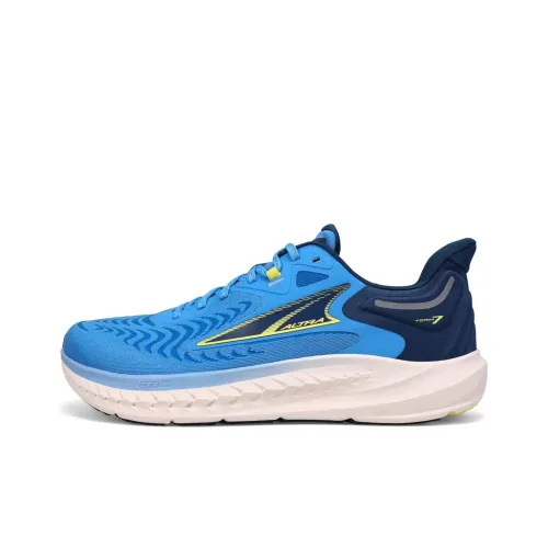 Altra Running Shoes Men Low-Top Blue/White Black