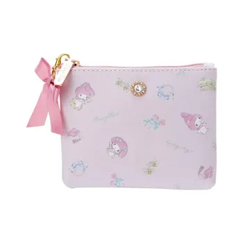 Sanrio PU Card Holder Wallet Mini Women's Pink
