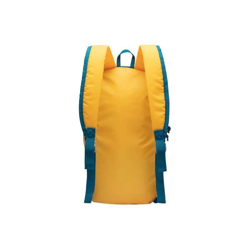 DECATHLON Polyester Hiking Bag Backpack Unisex Yellow With Fluorescent Bright Orange-4