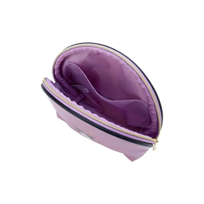 Sanrio Synthetic Leather Dome Bag Clutches Makeup Bags Women's Purple-1
