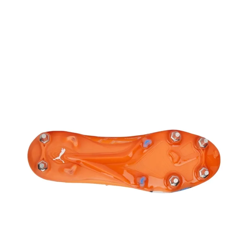 PUMA Ultra Ultimate Soccer Shoes Men Low-Top Orange Black