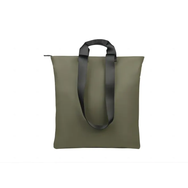 TUCANO PU GOMMO Portable One Shoulder Computer Commuter Bag Unisex Black/Olive Green/Light Cyan/Navy Blue-6