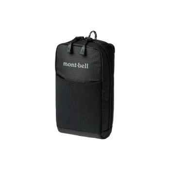 MONTBELL Nylon Cell Phone Pouch Medium Size Unisex Black