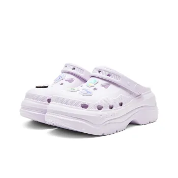 PEAK Taichi Height Increasing Shoes Clogs Women's Light Snow Purple
