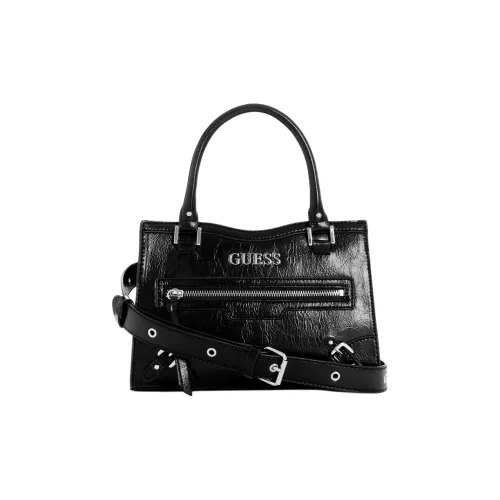 GUESS Artificial Leather Crossbody Bag Shoulder Bag Handbags Regular Women's Black