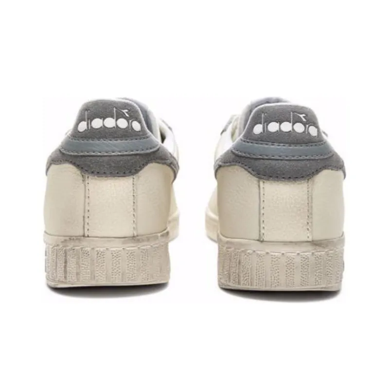 diadora Game Low Waxed Suede Pop 'White Ultimate Grey'-4