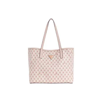 GUESS Artificial Leather Tote Bag Shopping Bag Shoulder Bag Handbag Small Size Women's Pink