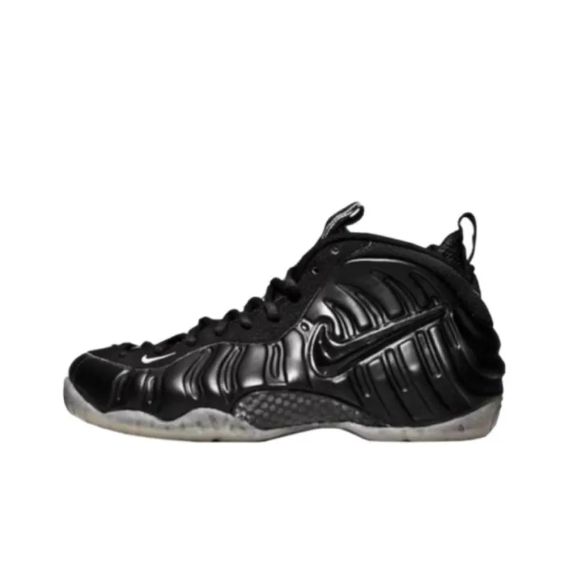 Nike Air Foamposite Pro Black Metallic Silver-0