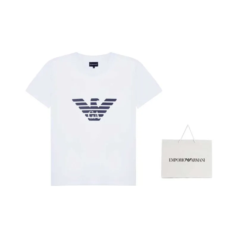 EMPORIO ARMANI Eagle logo T shirt-2