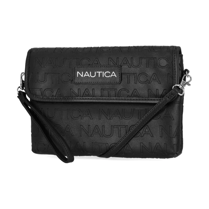 NAUTICA Nylon Clutches Shoulder Bag Crossbody Bag Mini Women's Black-1