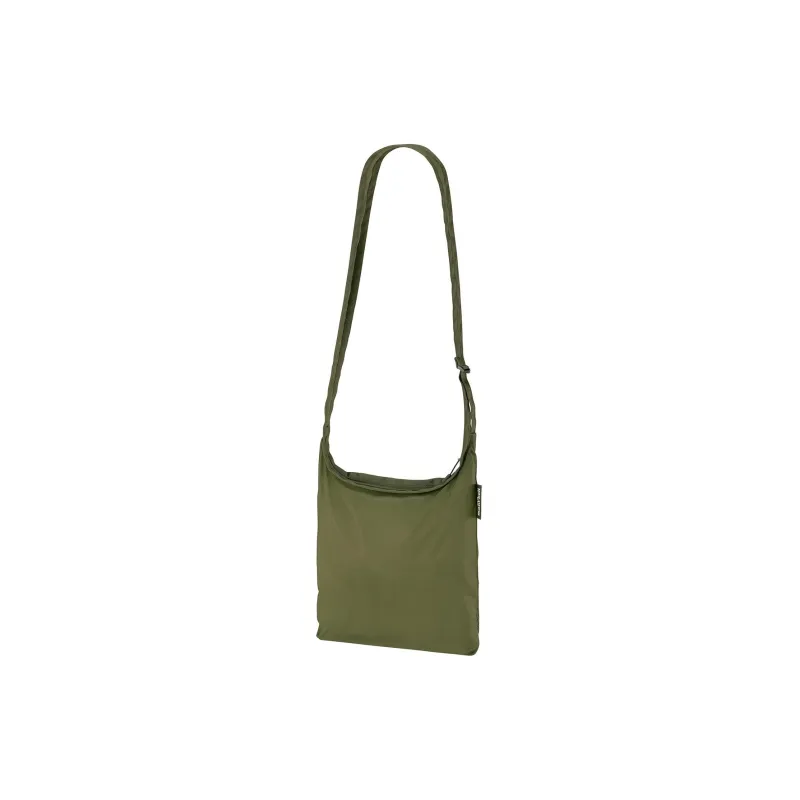 MONTBELL Nylon Crossbody Bag, Shoulder Bag Medium Size Unisex Khaki Green-0