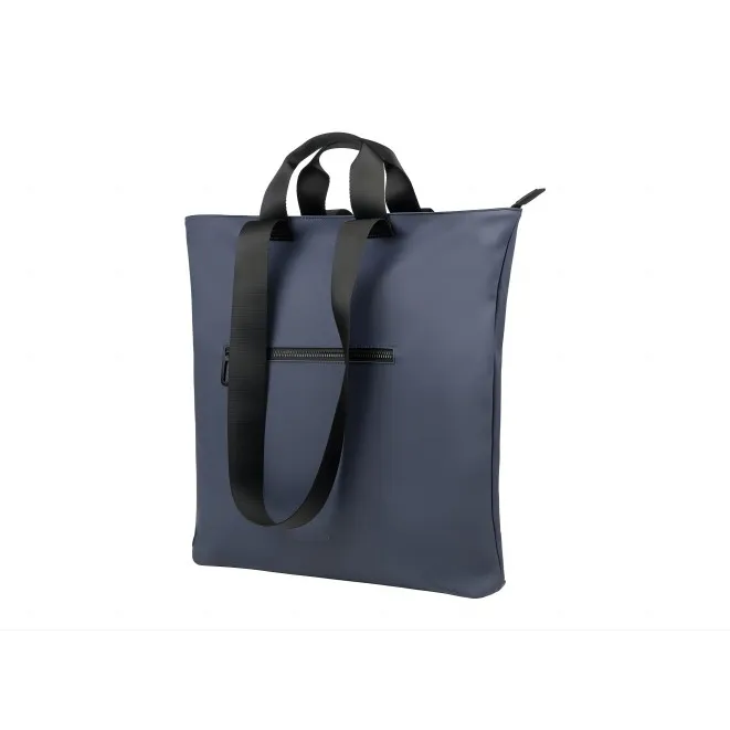 TUCANO PU GOMMO Portable One Shoulder Computer Commuter Bag Unisex Black/Olive Green/Light Cyan/Navy Blue-13
