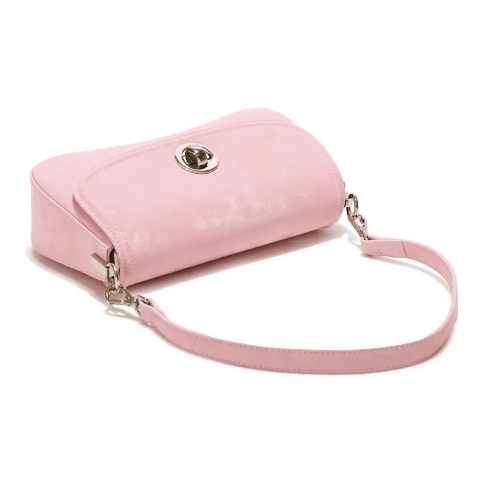 GXFMOD Genuine Leather Underarm Small Bag Velour Shoulder Bag Women's-2