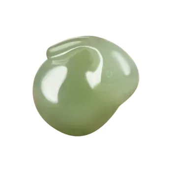 GOLDFISH ALLEY Hetian Jade Pendants Pale Greenish White Jade Unisex