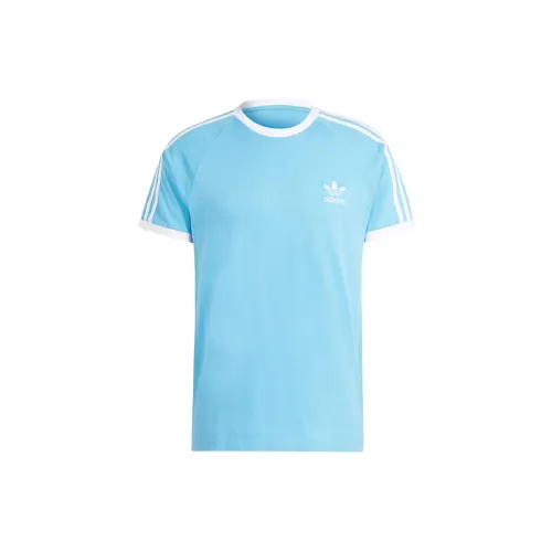 Adidas Originals Classics 3 T-Shirts Men Blue