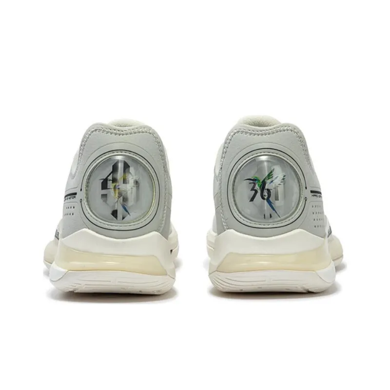 361° DVD2 Spencer Dinwiddie DVD2 SE Slip Resistant Low Top Basketball Shoes Men's Beige Gray-3