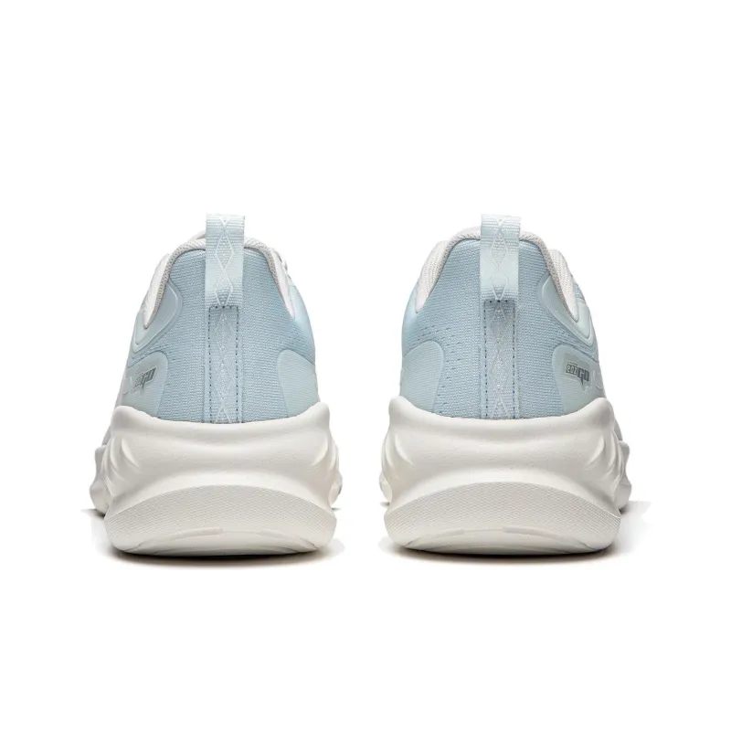 LiNing Low Top Casual Running Shoes Women's White Blue-5