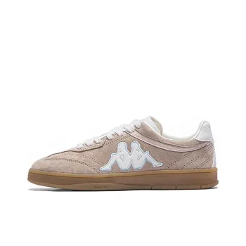 Kappa Tifo Anti Slip Wear Resistant Low Top Skateboard Shoes Women's White Pink