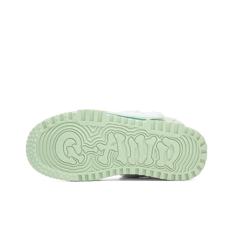 Q AND Low Top Skateboard Shoes Unisex-5