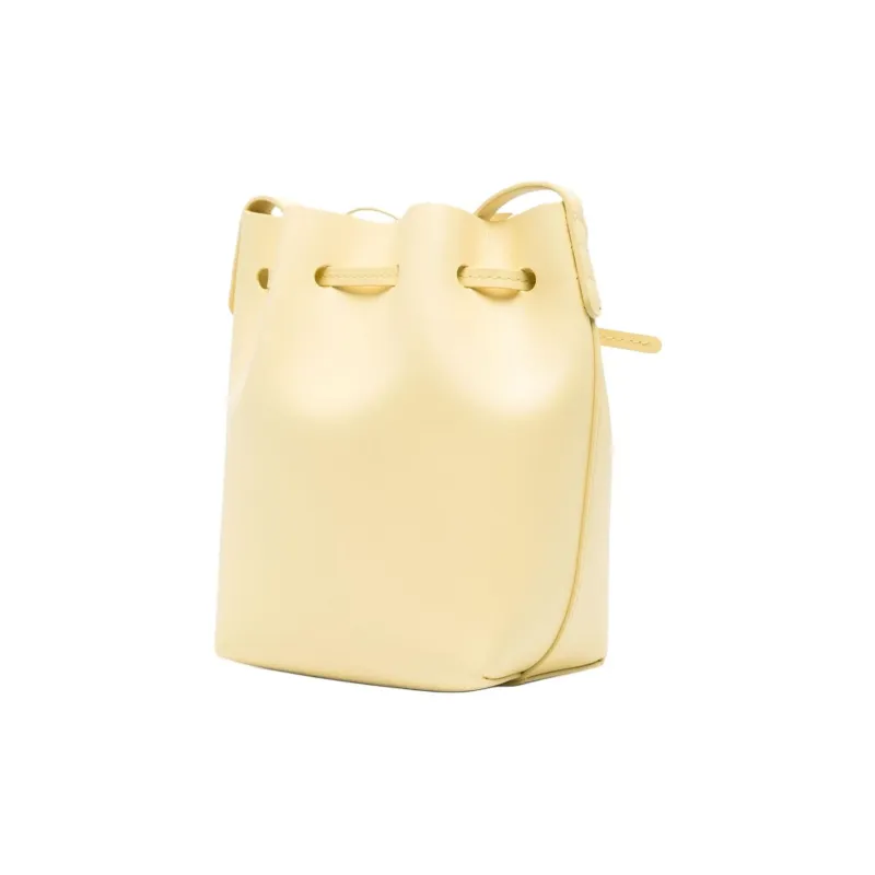 MANSUR GAVRIEL Calfskin Bucket Bags Crossbody Bag Shoulder Bag Women's Banana Yellow-1