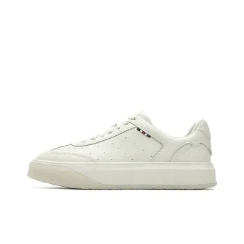 FILA OLIMPICA Slip Resistant Low Top Skateboard Shoes Men's White Asparagus