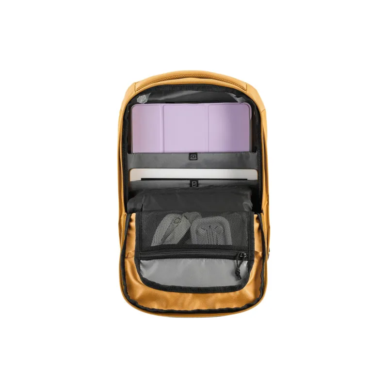 DECATHLON Polyester Hiking Bag Backpack Unisex Brown Yellow-5