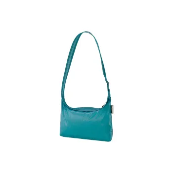 MONTBELL Nylon Crossbody Bag, Shoulder Bag Medium Size Unisex Peacock Blue