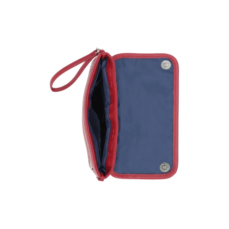 NAUTICA Nylon Clutches Shoulder Bag Crossbody Bag Mini Women's Red-4