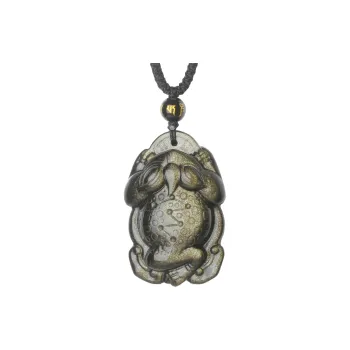 Reiki Obsidian Necklaces Unisex