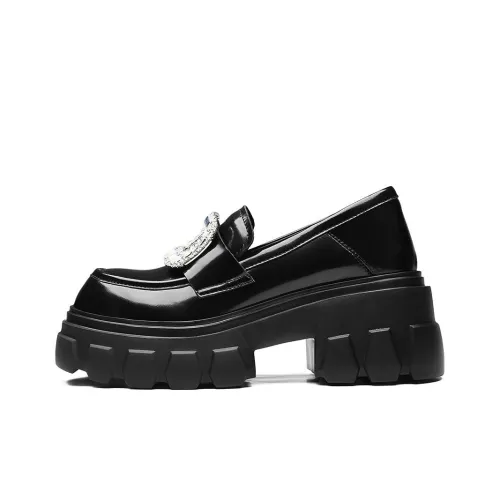 BOSSSUNWEN Loafers Women's Black