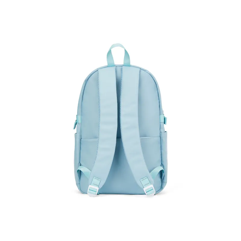 QING QI ZHE Fabric Backpack Laptop Bag Backpack Regular Unisex Black/Ecru/Blue/Purple/Gray/Green-7