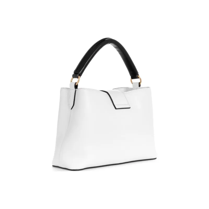 GUESS Artificial Leather Crossbody One Shoulder Handbags Small Size Women's White-1