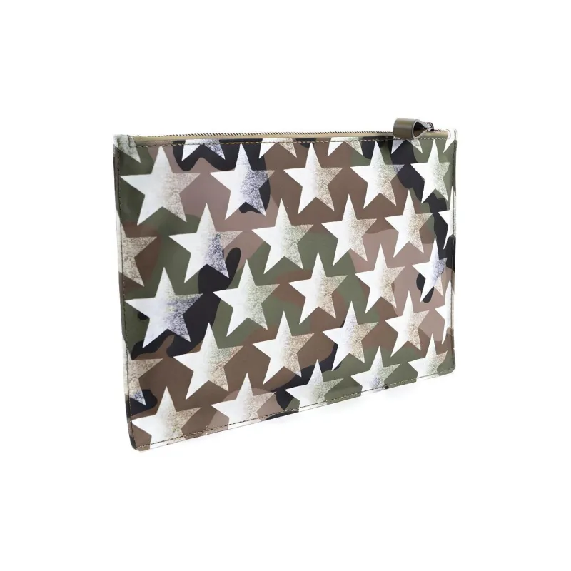 Valentino Fabric Wallets Clutches Men's Camouflage-3