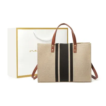 Narandu Fabric Tote Bag, Shopping Bag, Shoulder Bag, Handbag Large Size Women's Multicolor