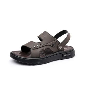 PAMATE Strap Sandals Low Heel Men's
